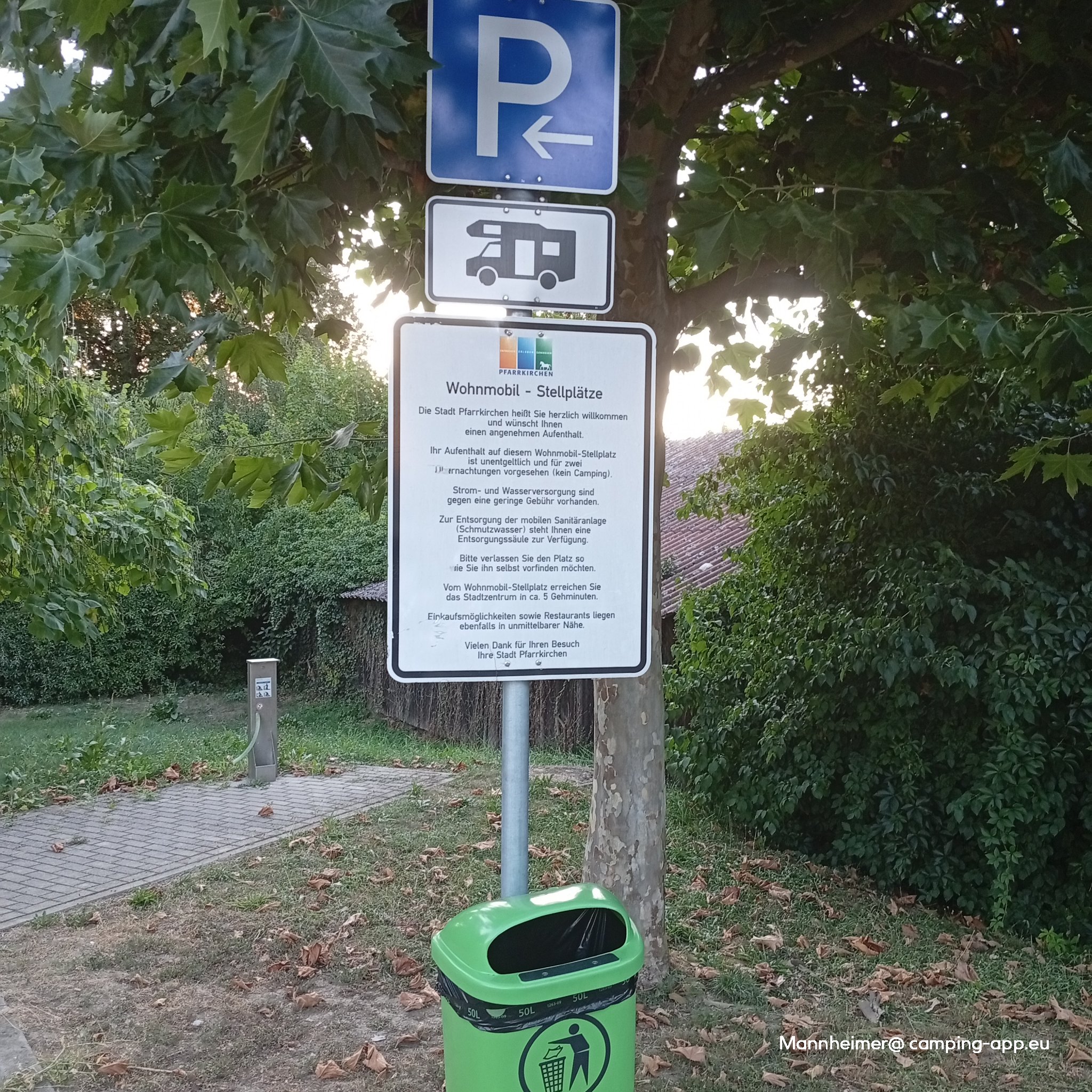 Stellplatz P2 Pfarrkirchen — Foto 3