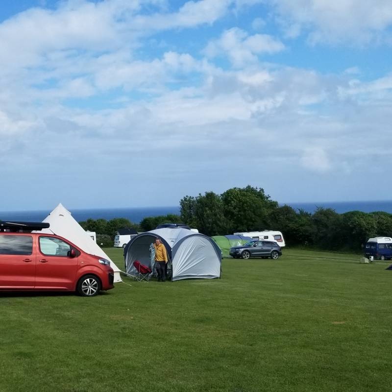 Treloan Coastal Holidays — Camping Site in Roseland Peninsula