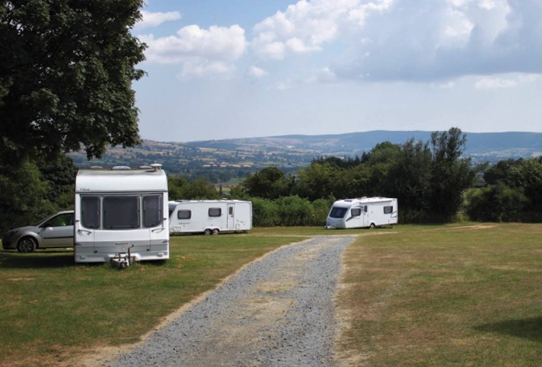Foxholes Castle Camping & Cabins — Camping in Bishop's Castle