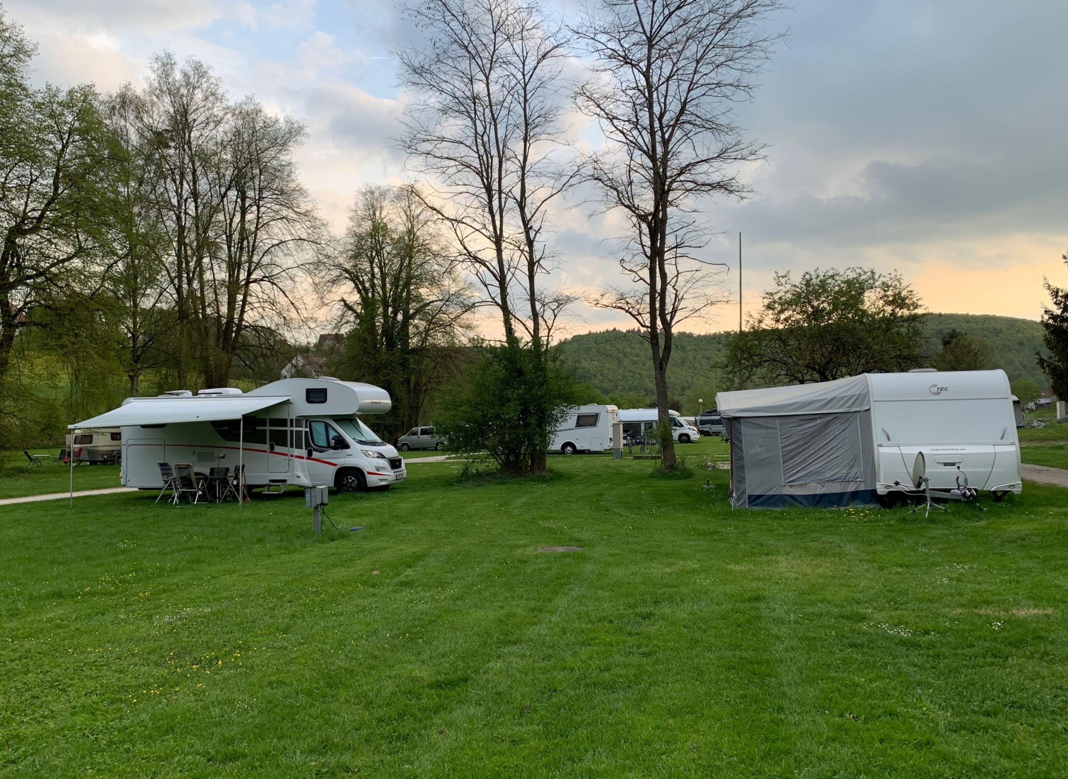 Campingplatz Pappenheim — Kemping in Pappenheim