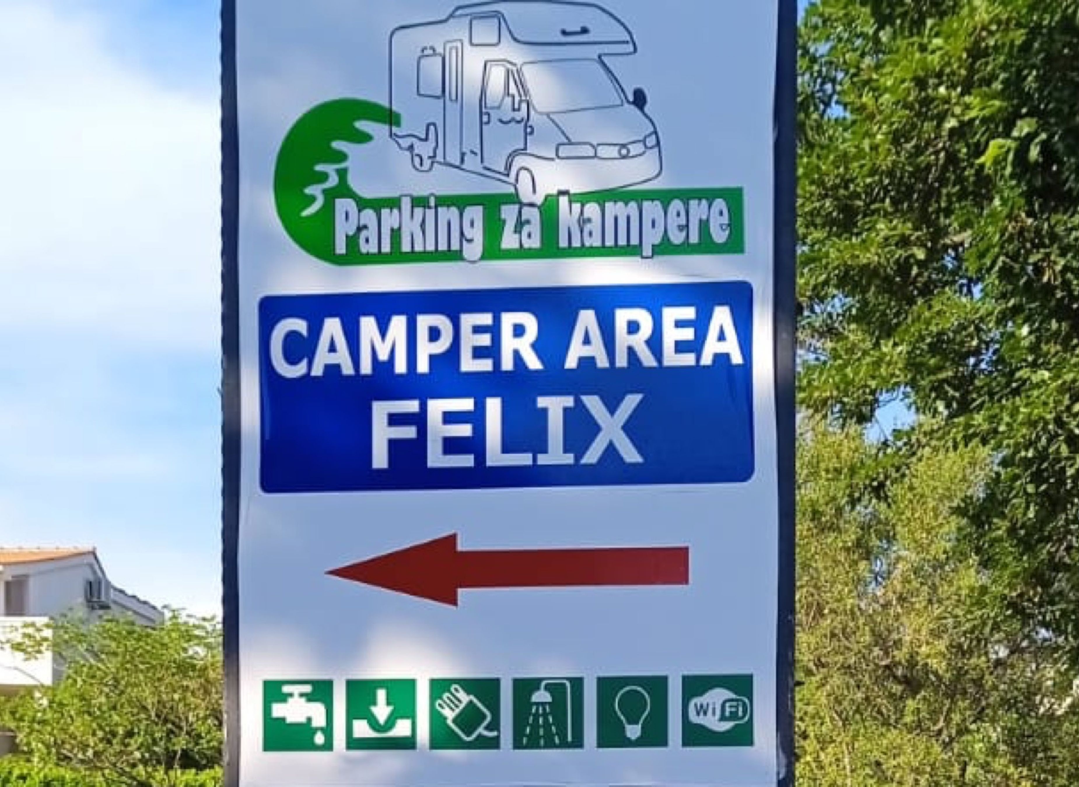 Stellplatz Felix Krk — Bobilplass in Krk