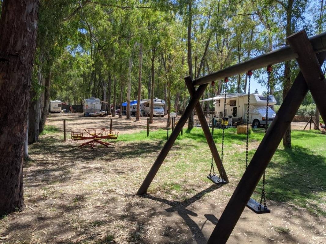 Area Attrezzata Rocce Rosse — Campervan Site in Toroli