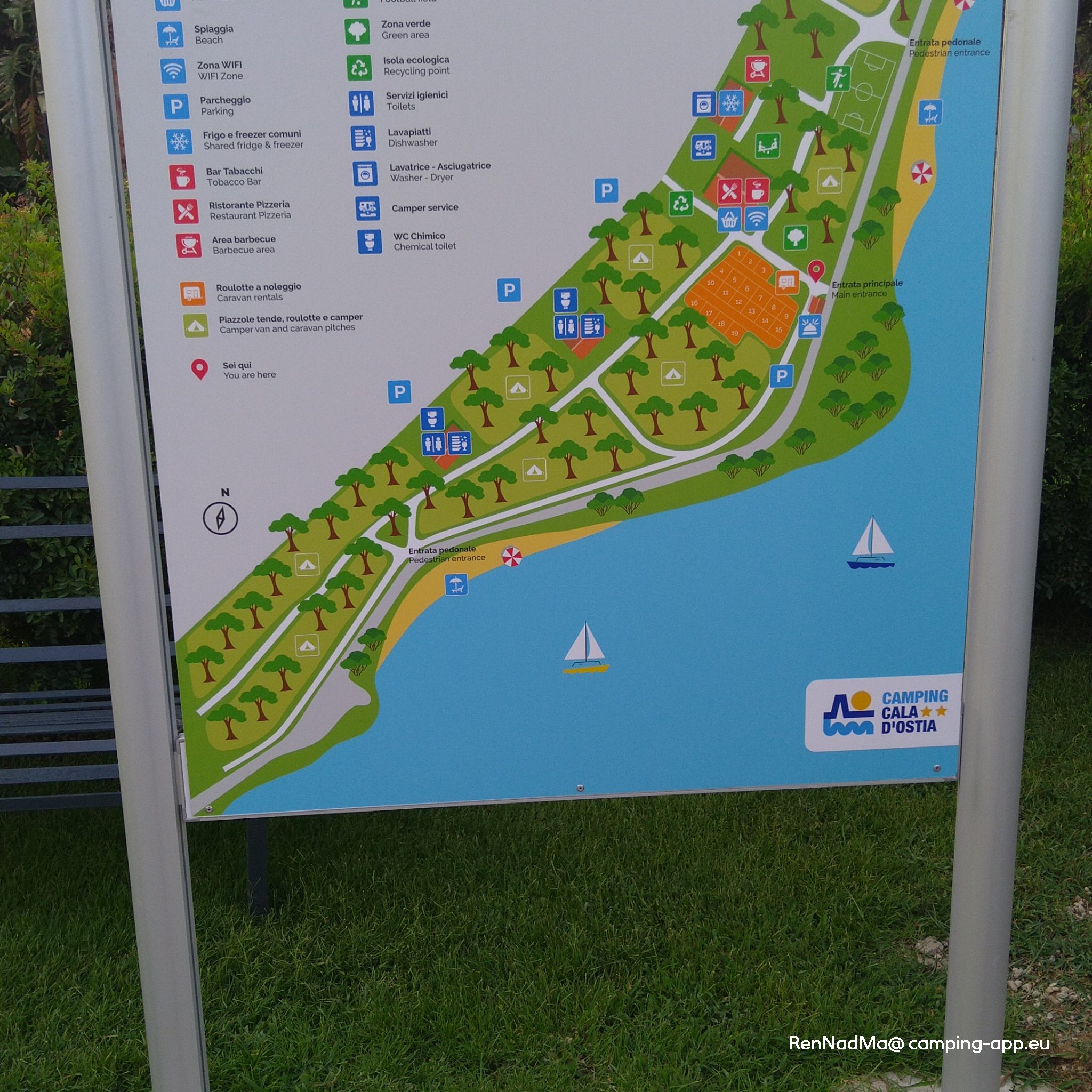 Camping Cala d'Ostia — Foto 2