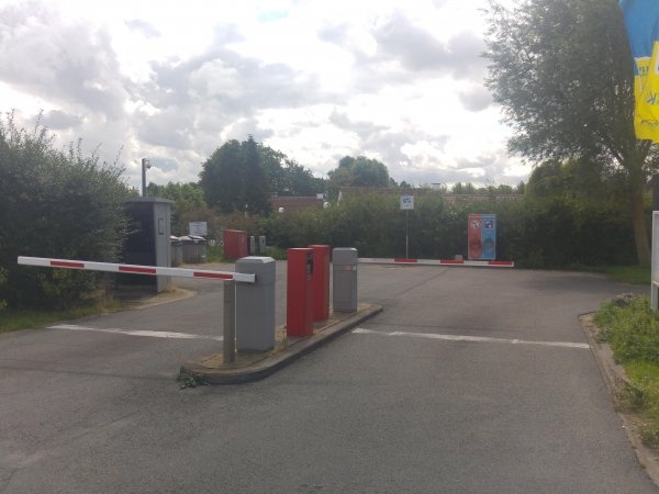 Kompas — Aire camping car in Middelkerke