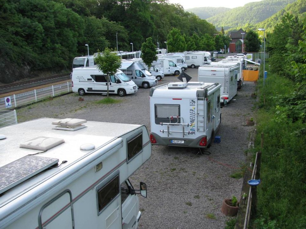 Wohnmobilhafen Heimbach — Camperplaats in Heimbach