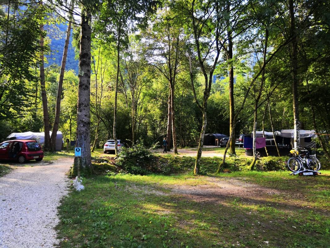 Camp Vodenca — Kamp yeri in Bovec