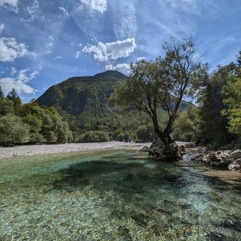 Kamp Klin — Campingplatz in Soča