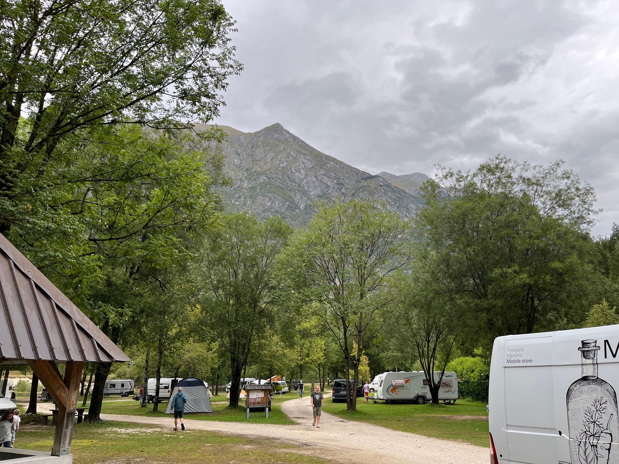 Kamp Klin — Campingplatz in Soča