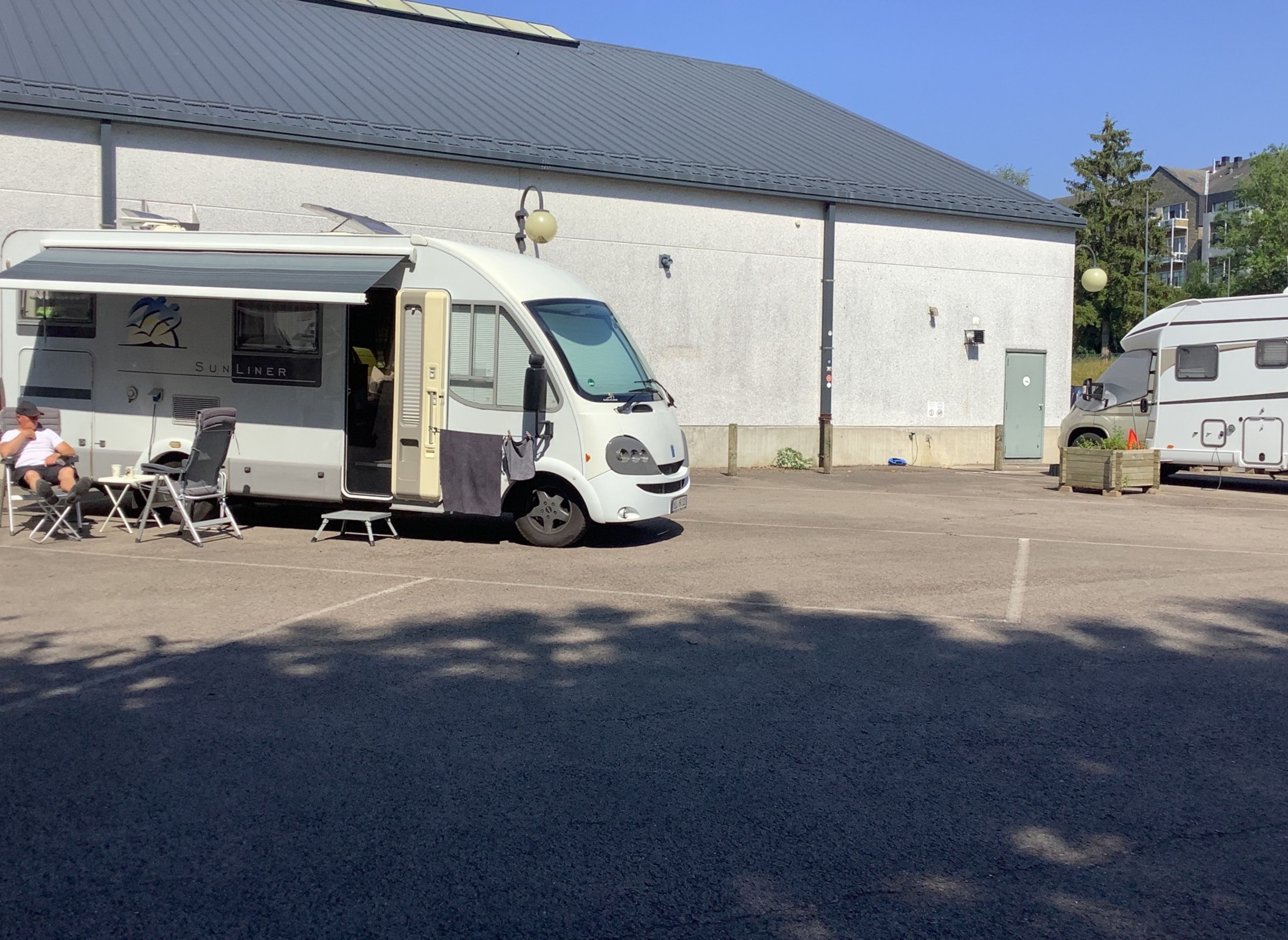 Stellplatz Arlon — Sp. parking dla kamperów in Arlon