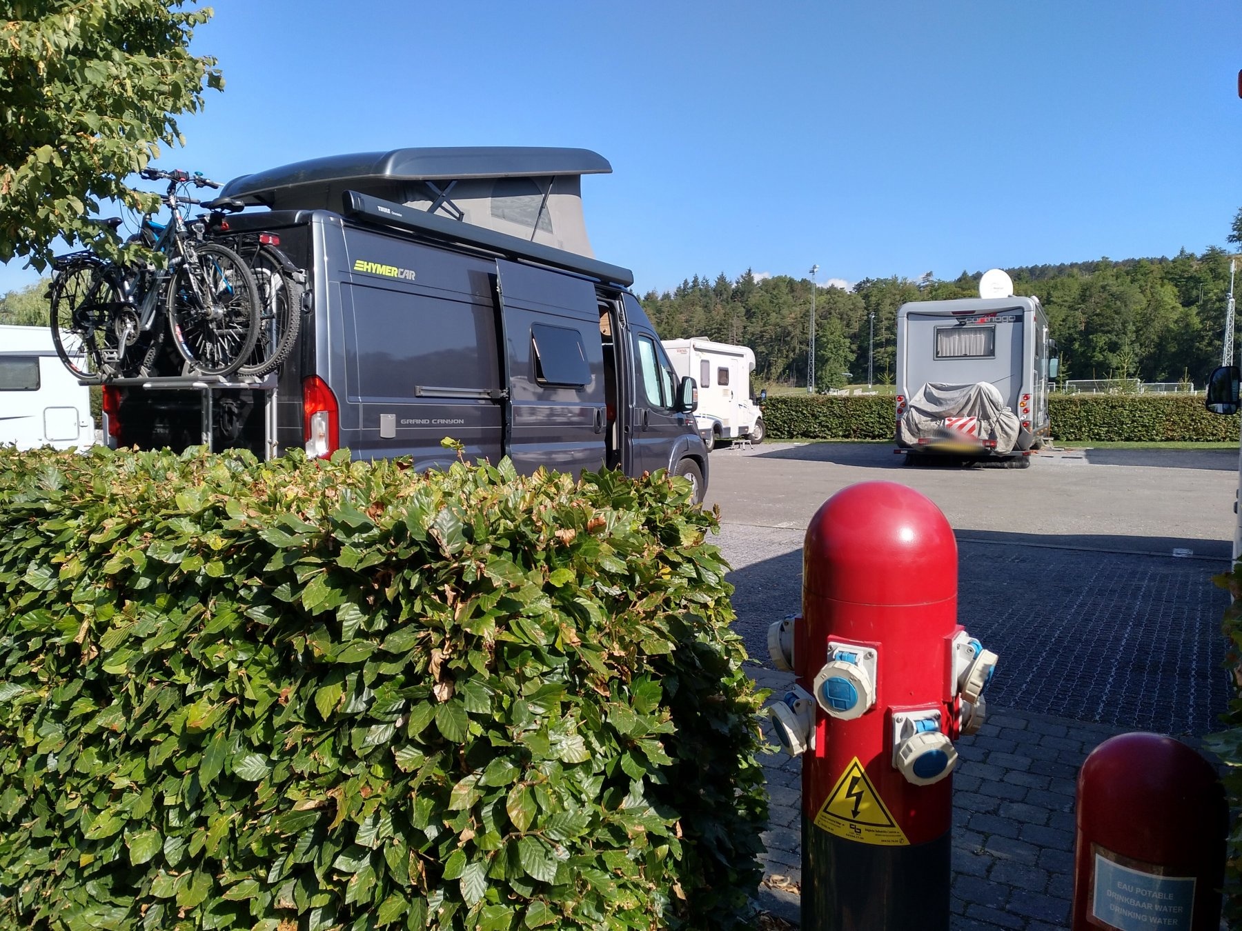 Han-sur-Lesse — Stellplatz in Rochefort