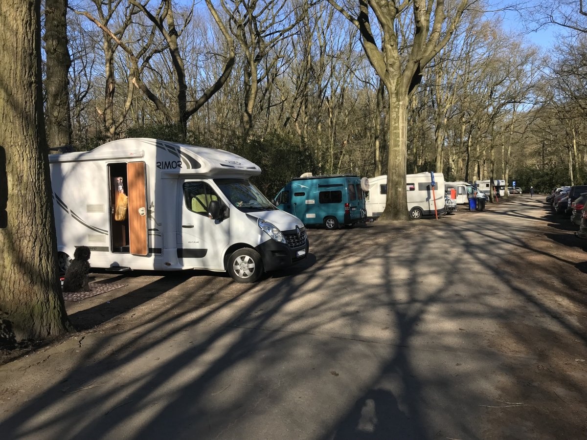 Stellplatz Brasschaat — Sítio para autocaravanas in Brasschaat