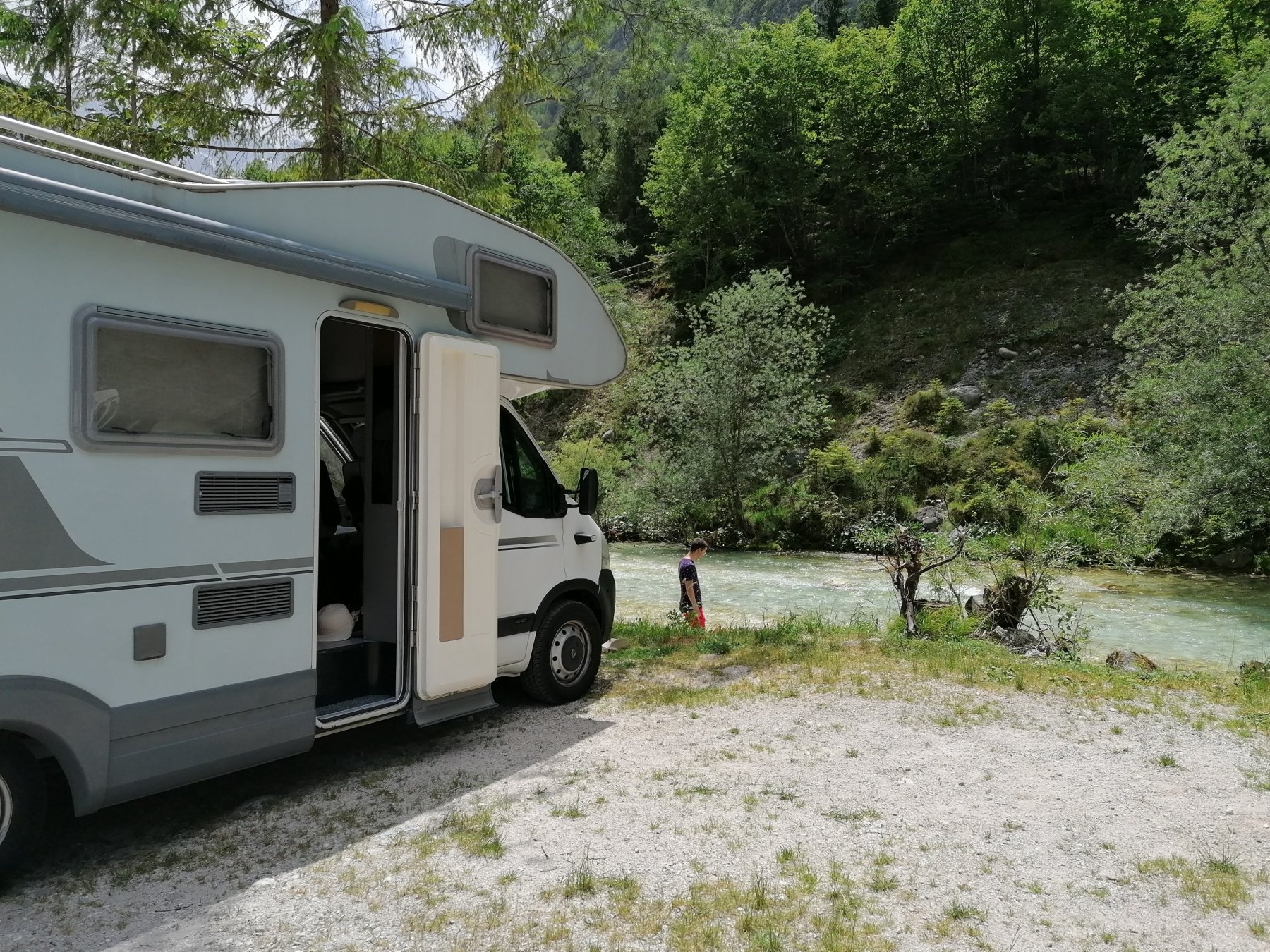 Camping Trenta — Campingplatz in Soča