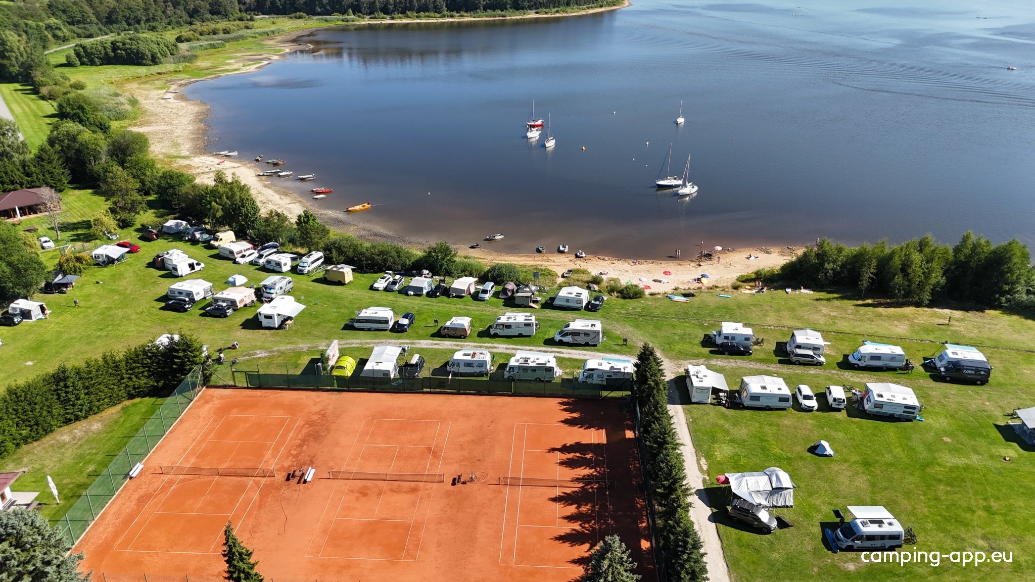 Caravan Camping Horní Planá — Campingplads in Horní Planá