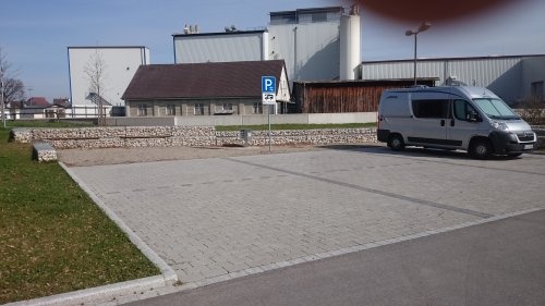 Stellplatz Krumbach — Sítio para autocaravanas in Krumbach
