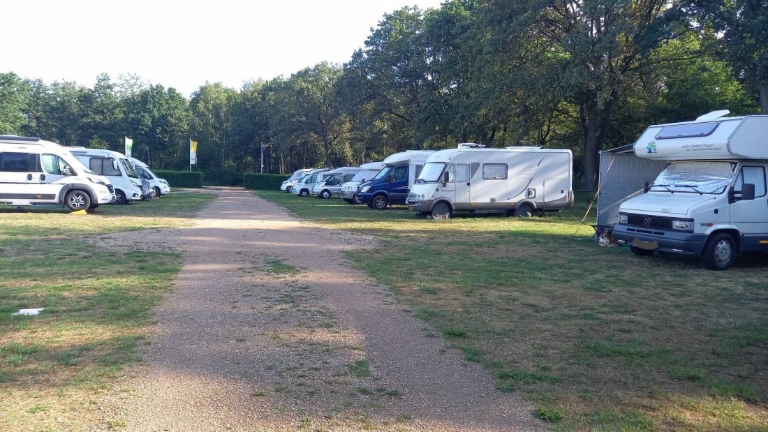 Camperplaats Bos & Heide — Stellplatz in Bergen