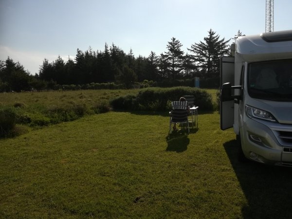 Stjerne Camping — Area da campeggio in Vejers Strand