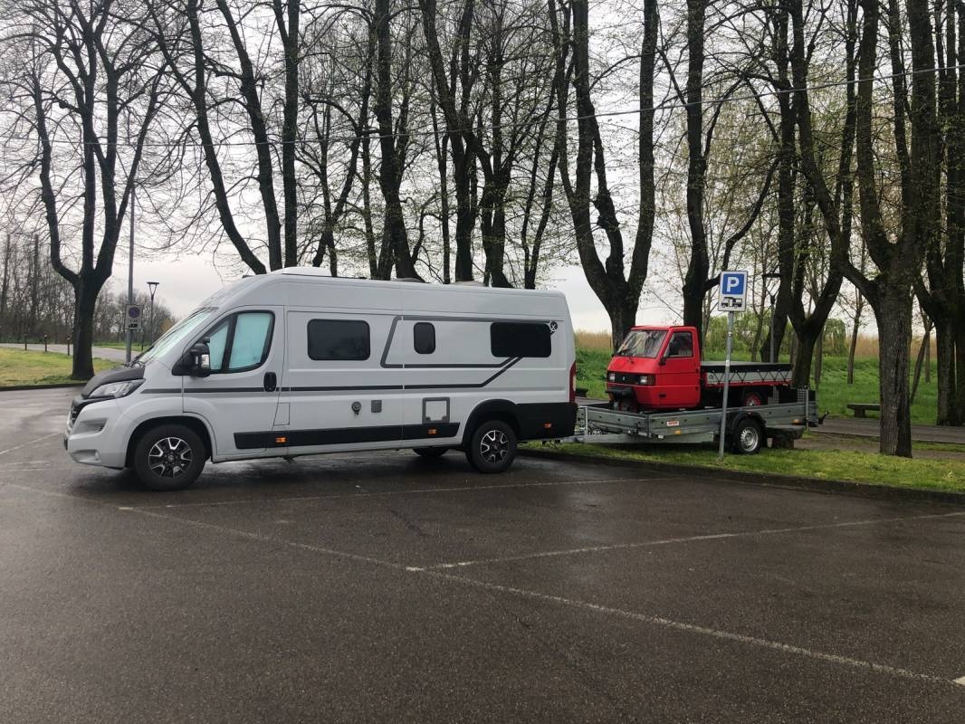 Brescello Parcheggio Camper — Sítio para autocaravanas in Brescello