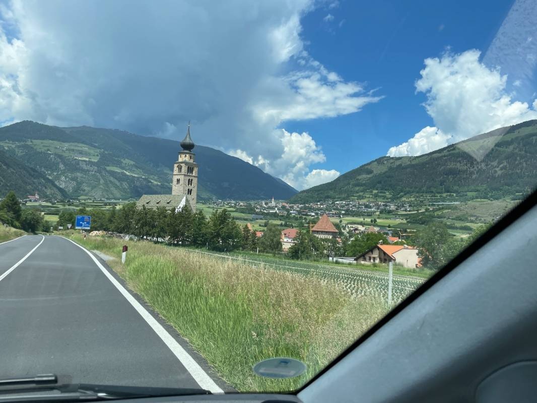 Camping im Park, Glurns — Kamp yeri in Glurns, Südtirol