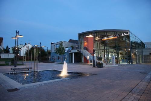Stellplatz an der Fackelmann Therme Hersbruck — Sp. parking dla kamperów in Hersbruck