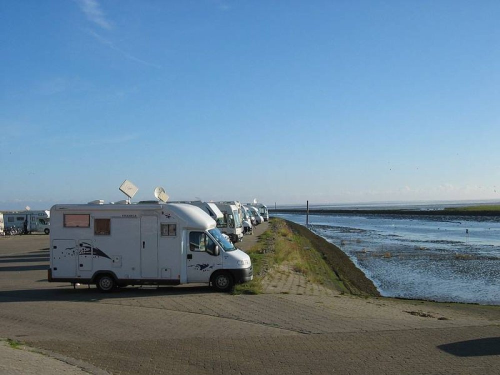 Stellplatz an der Mole Harlesiel — Stellplatz in Wittmund