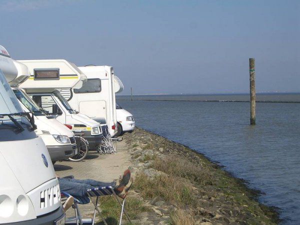 Stellplatz an der Mole Harlesiel — Photo 2