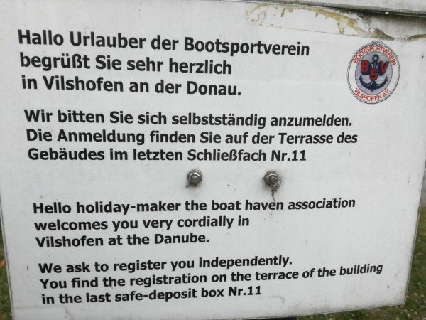 Stellplatz am Bootshafen Vilshofen — Photo 6