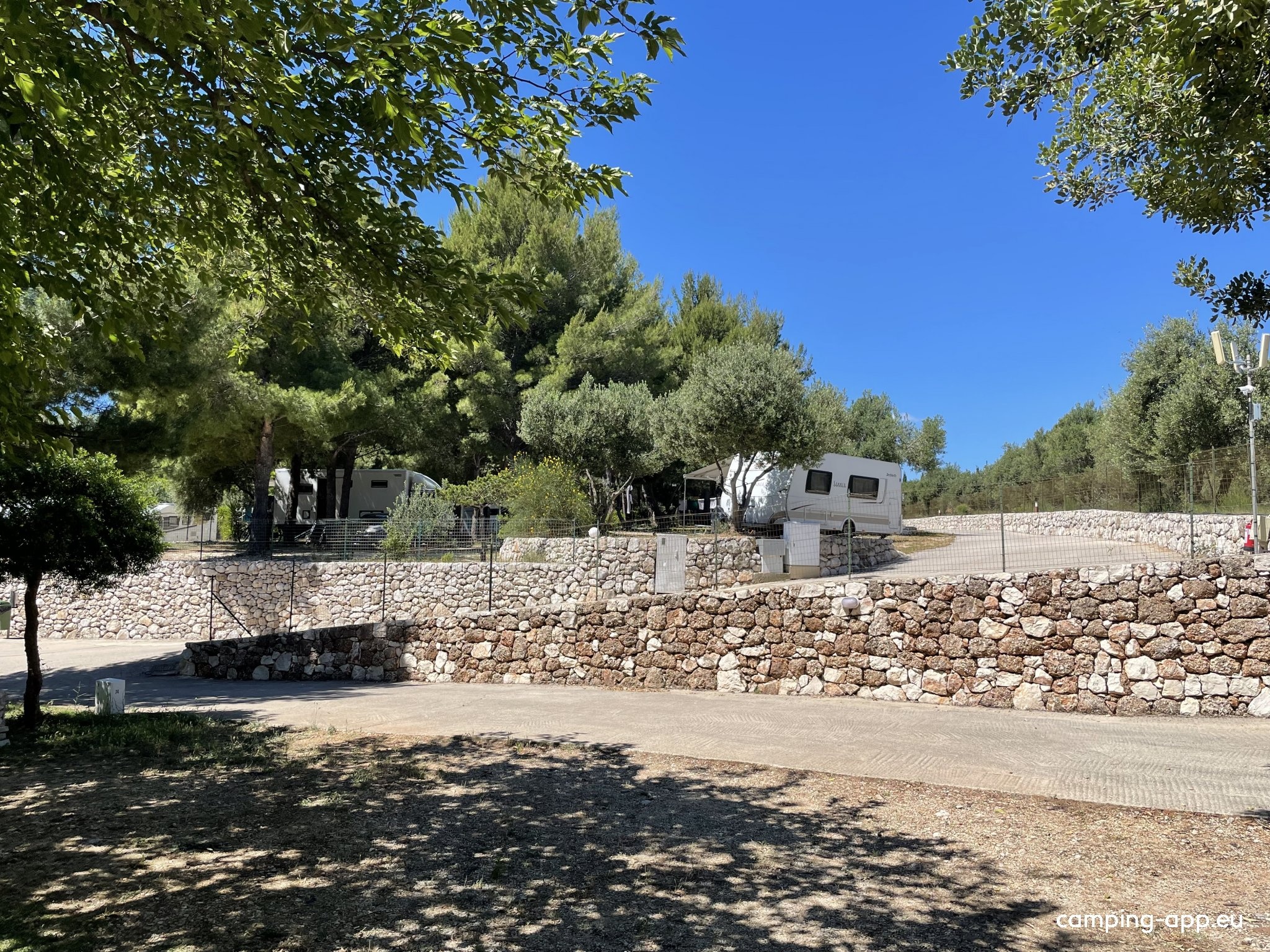 Nevio — Area da campeggio in Galgovo