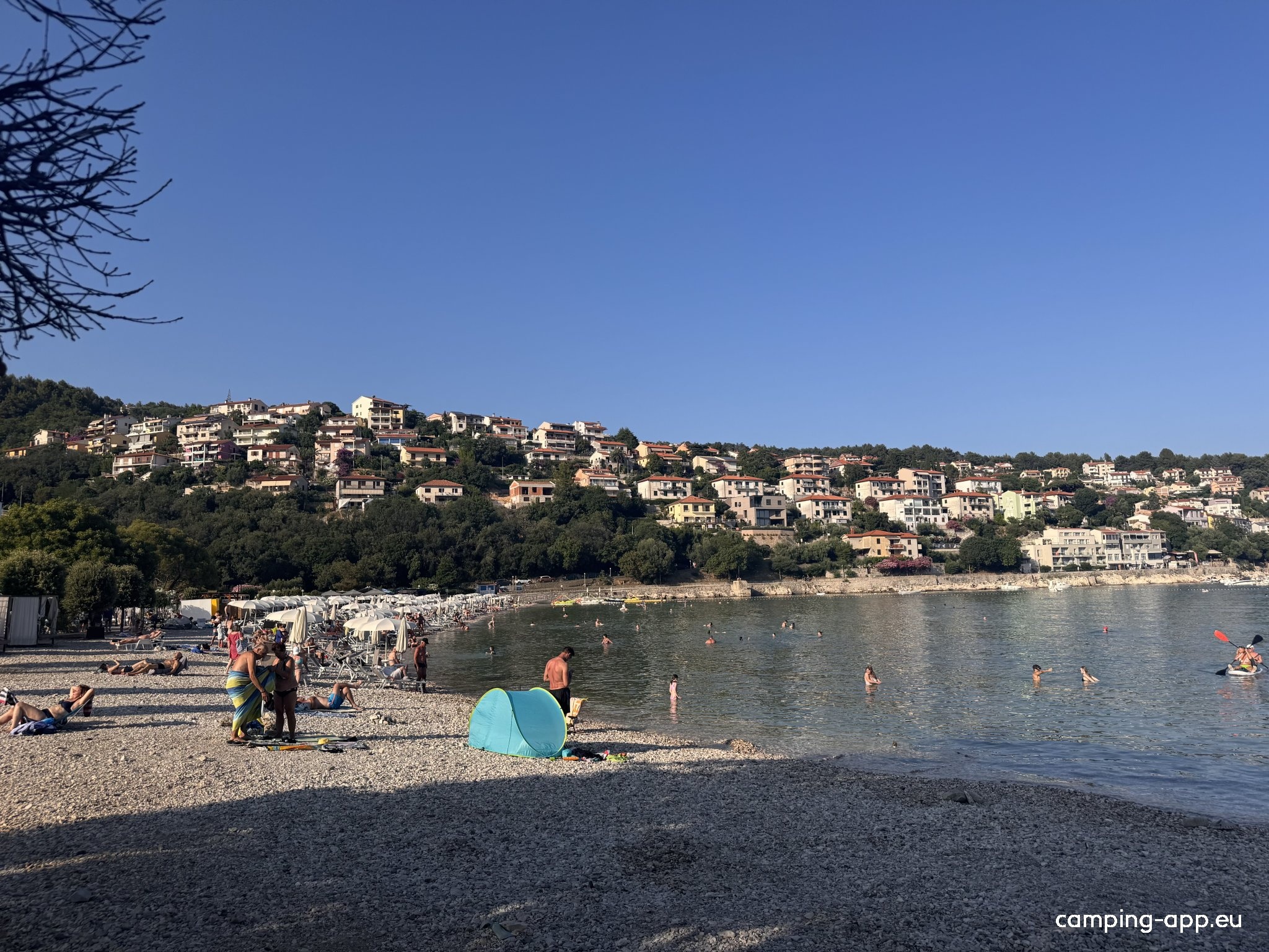 Autocamp Oliva — Campingplass in Rabac