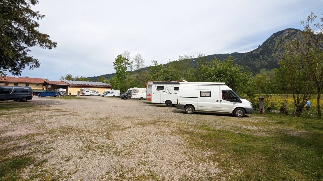 Stellplatz Bad Hindelang — Area Autocaravanas in Bad Hindelang