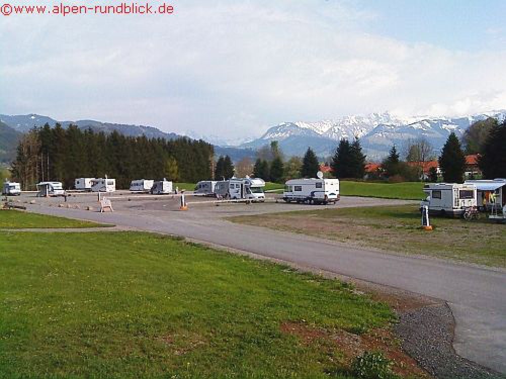 Alpen-Rundblick Mobil Camping — Sp. parking dla kamperów in Blaichach