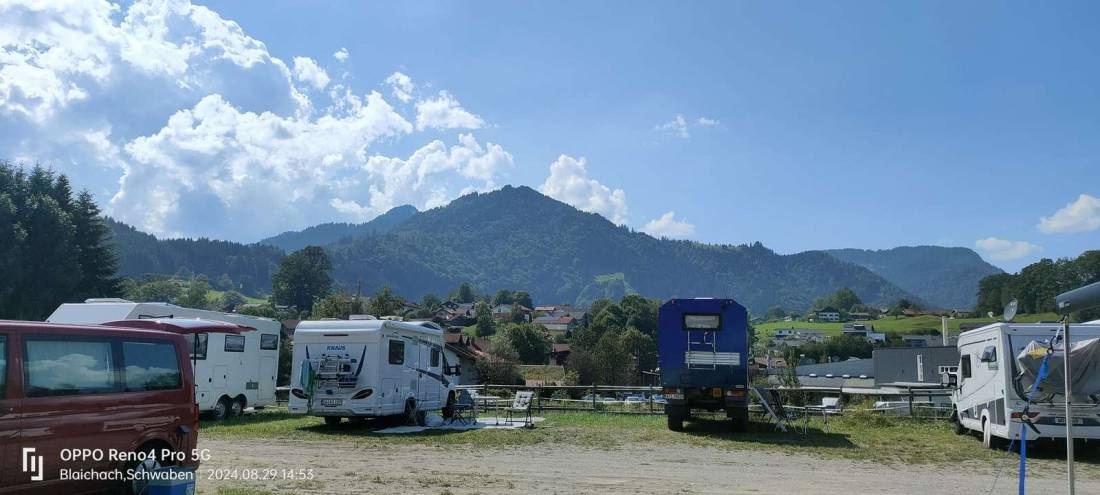 Alpen-Rundblick Mobil Camping — Aire camping car in Blaichach