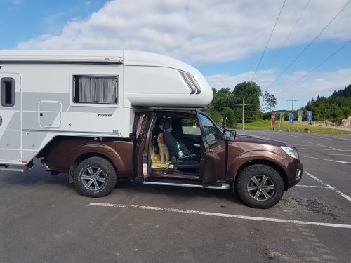 Stellplatz für WoMo am Hündle — 露营车营地 in Oberstaufen