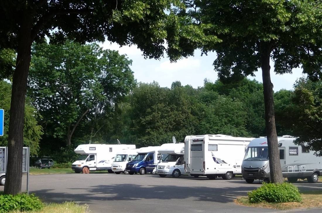 Übernachtungsparkplatz Bergheim — Overnight-parking in Bergheim-Paffendorf