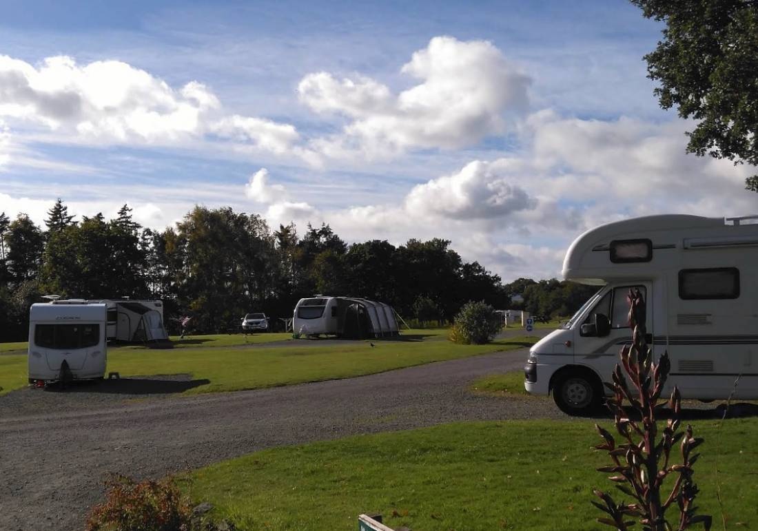 Cranberry Moss Camping & Caravan Site — Area da campeggio in Oswestry