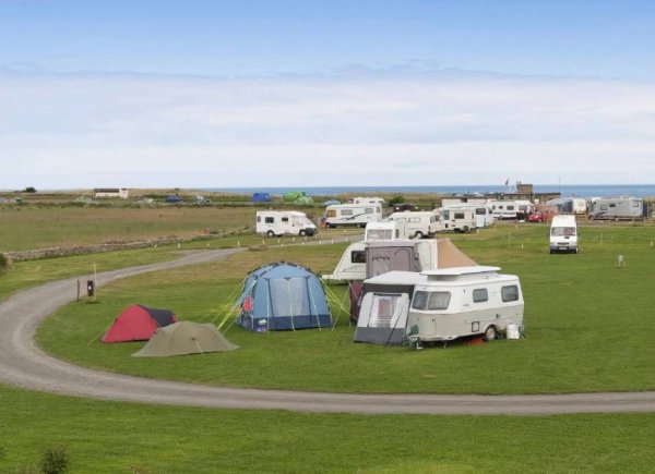 Beadnell Bay Camping and Caravanning Club Site