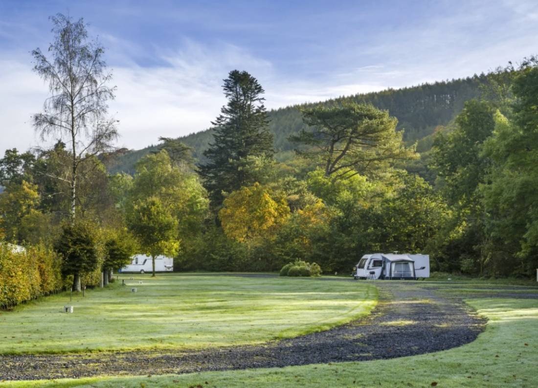 Dolaucothi Estate Caravan Park — Camping in Llanwrda