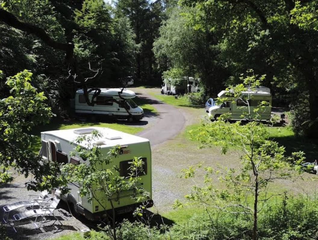 Dolaucothi Estate Caravan Park — Camping in Llanwrda