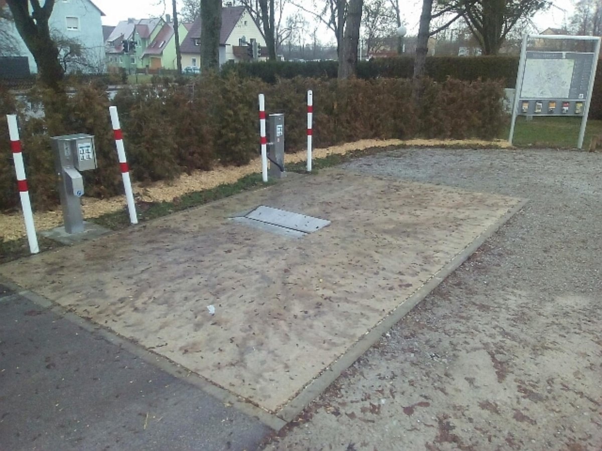 Am Schleifweiher — Area di sosta in Feuchtwangen