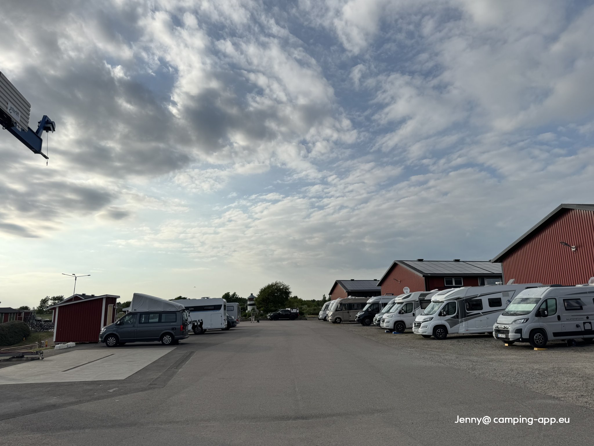 Lövstavikens Båtförening — Ställplats in Falkenberg