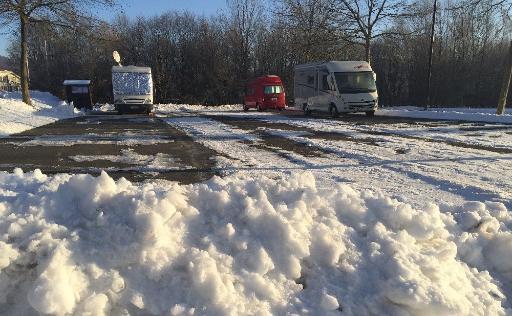 Stellplatz an der Therme Bad Driburg — Bobilplass in Bad Driburg