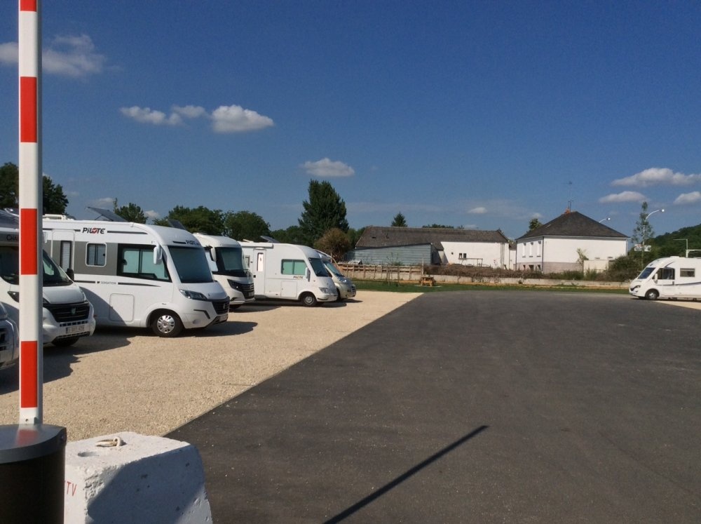 Stellplatz Villandry — Sítio para autocaravanas in Villandry