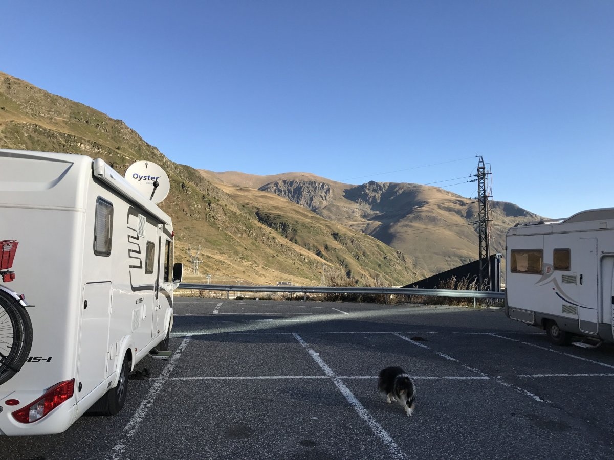 Stellplatz Pas de la casa Andorra — Bobilplass in Pas de la casa