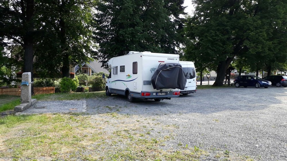 Stellplatz Pleystein — Sp. parking dla kamperów in Pleystein