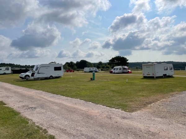 Exeter Racecourse Caravan Club Site
