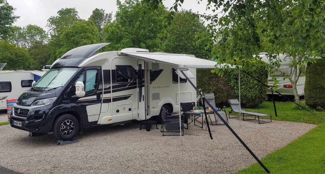 Ramslade Caravan and Motorhome Club Campsite — Campingplats in Totnes