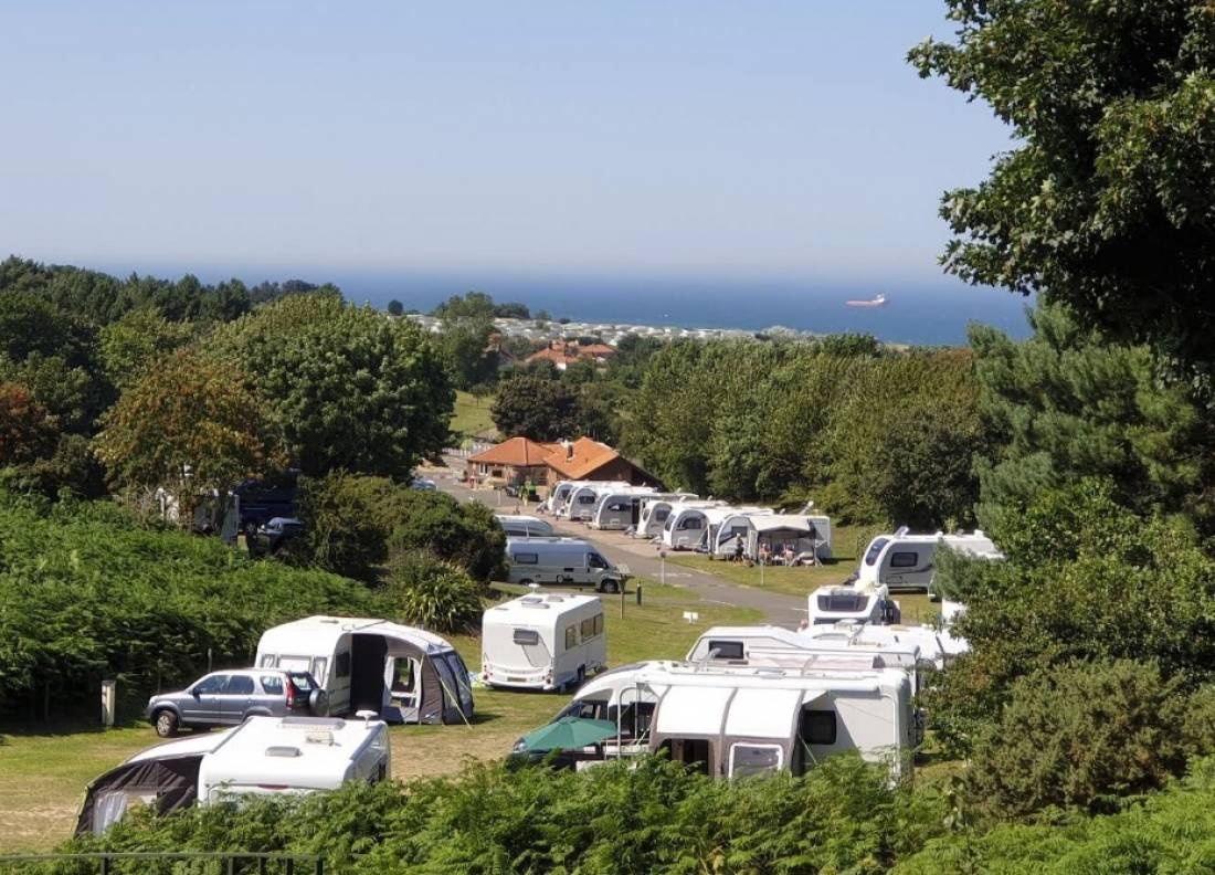 Incleboro Fields Caravan and Motorhome Club Campsite — Area da campeggio in Cromer