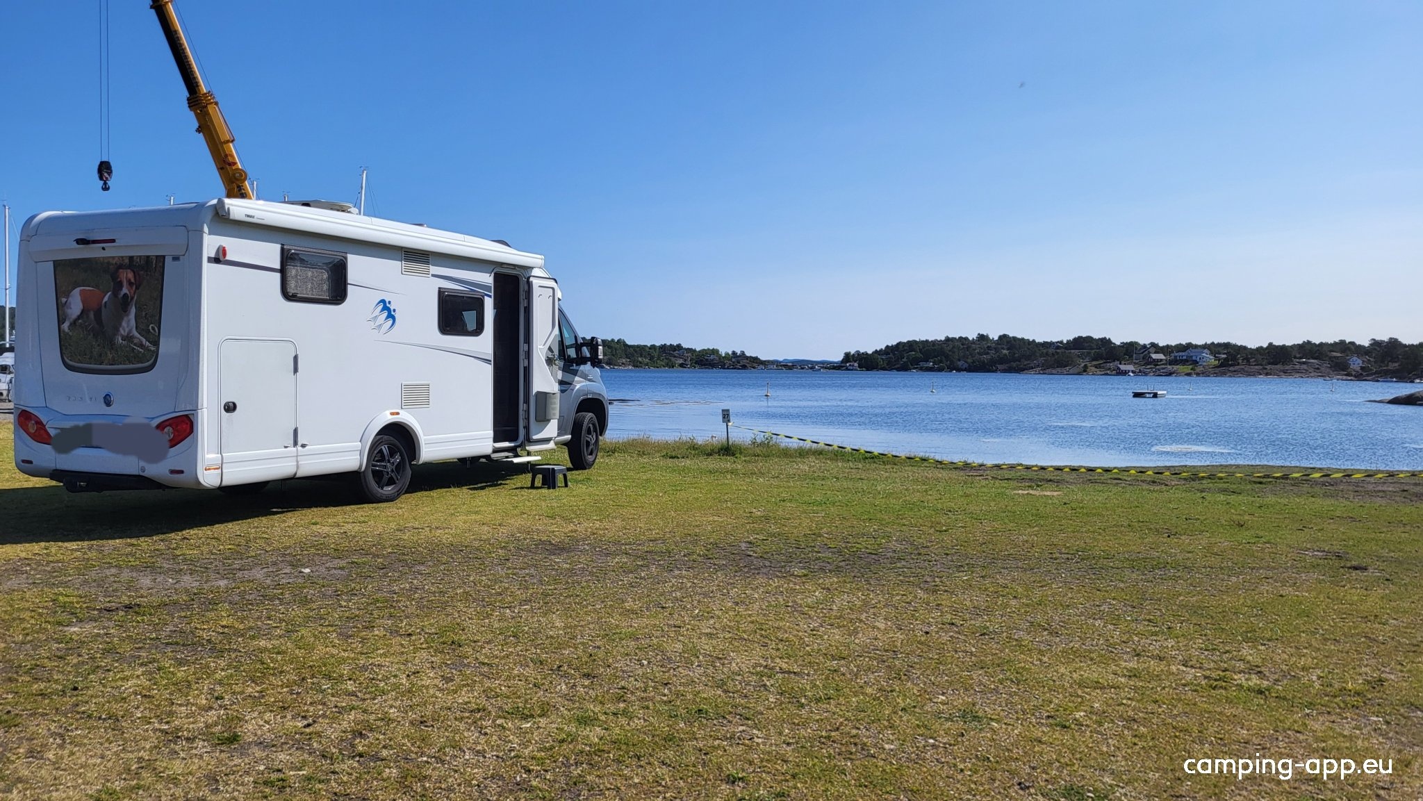 Sjøterrassen, Restaurant & Bobilcamp — Ställplats in Stathelle