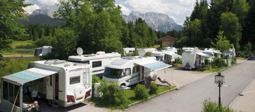 Reisemobilhafen am Alpen-Caravanpark Krün — QuickStop in Krün