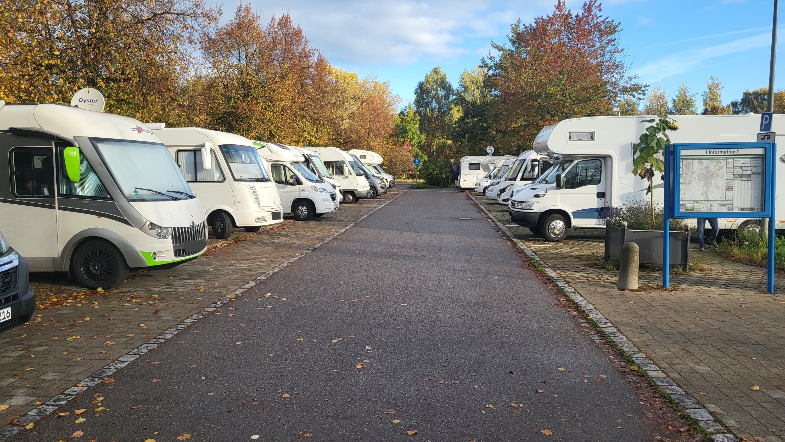 Stellplatz am Park Neue Welt Memmingen — Bobilplass in Memmingen-Amendingen