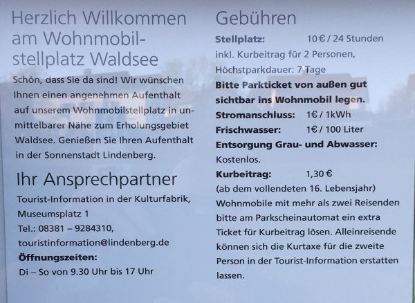 Stellplatz Lindenberg i. Allgäu — Photo 2